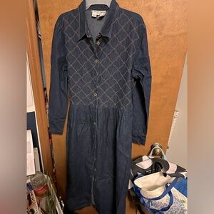 Denim Blue Dress by Betsy’s Things